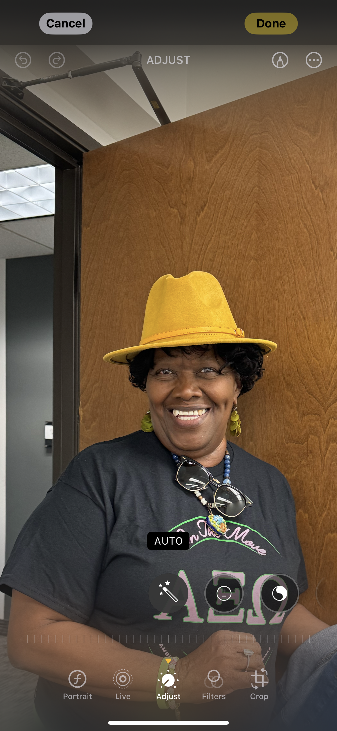 Gold Fedora Hat
