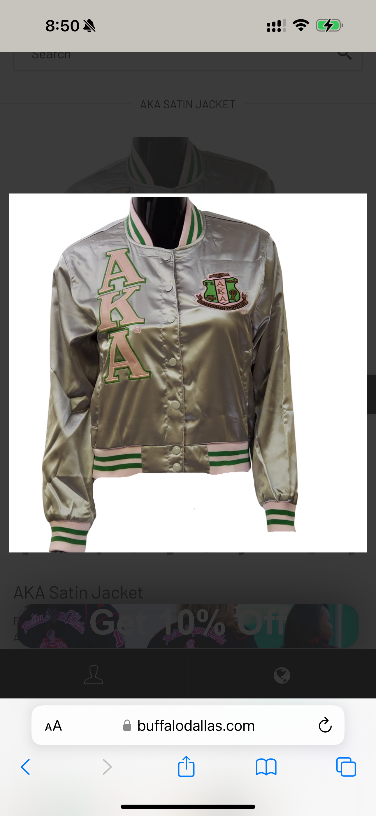 Satin aka jacket deals