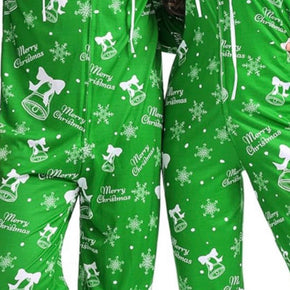 Green Onesie Women Christmas Pajamas Zipper (with an AKA Lapel Pin + Green AKA Flipflops) - 3 Items in 1 bundle ***