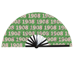 1908 Green Large Fan