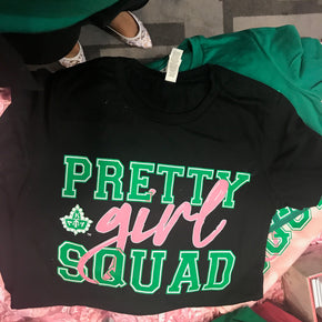 Pretty Girl Squad TShirt (Black)