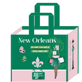NOLA New Orleans Shopping Tote Bag