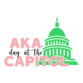 AKA Day at the Capital T-Shirt (Pink TShirt)